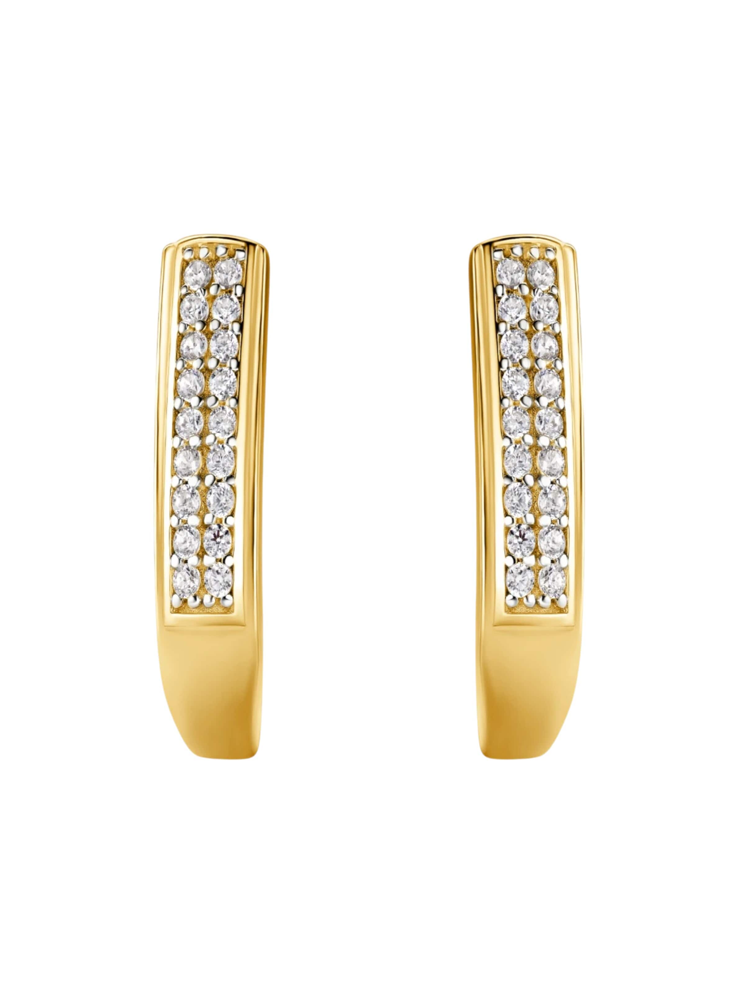 Orecchini 'Ohrringe aus 585 Gelbgold' di DIAMANT LETERNEL in giallo