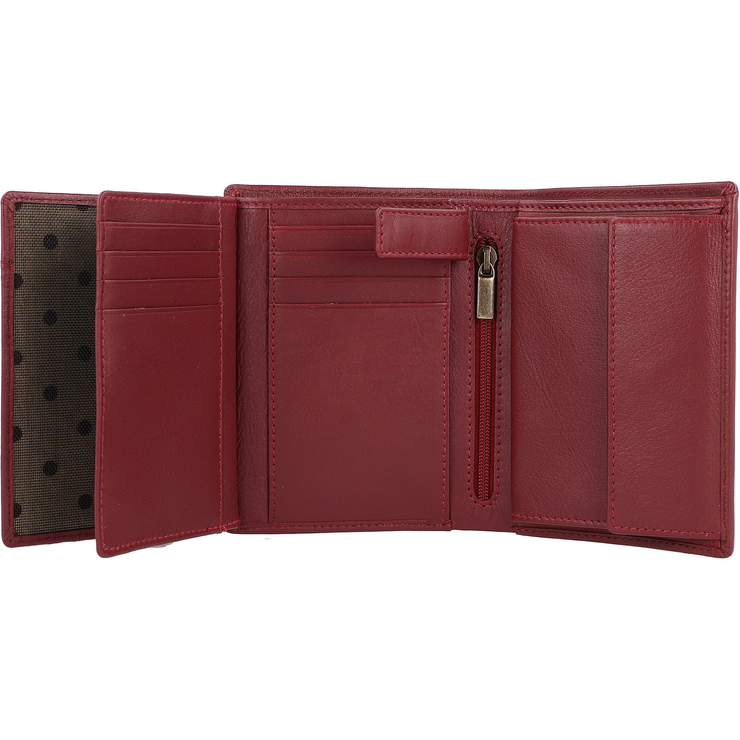 Esquire Wallet 'Peru' in Red