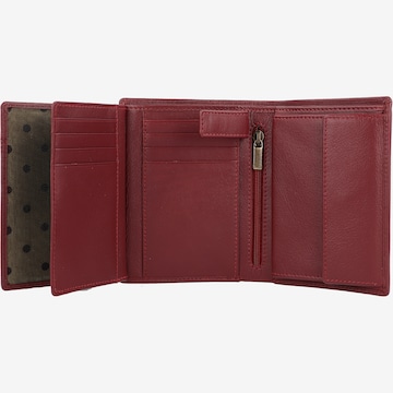 Esquire Wallet 'Peru' in Red