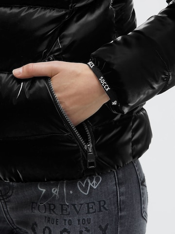 Soccx Between-Season Jacket in Black