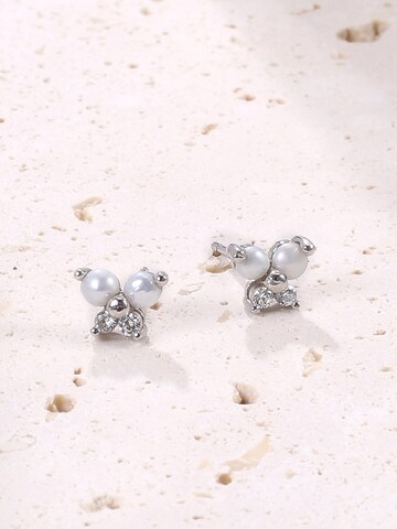 Hey Happiness Ohrringe 'Pearl Wings'‌‌ in Silber