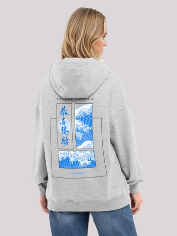 F4NT4STIC Trui 'Shibui Series Japan Streetstyle' in Grijs