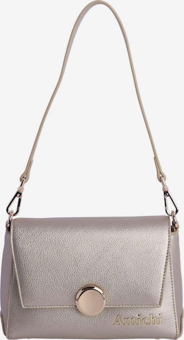 Amichi - Bolso de hombro en oro: frente