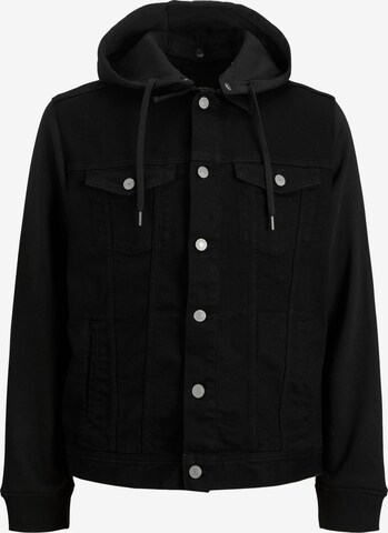 JACK & JONESPrijelazna jakna - crna boja: prednji dio