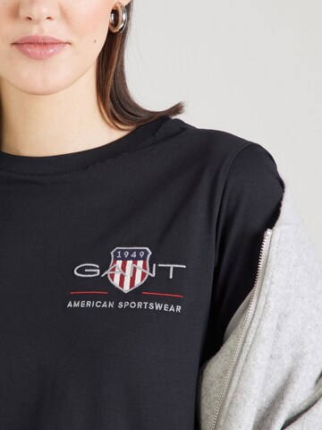 GANT T-Shirt in Schwarz