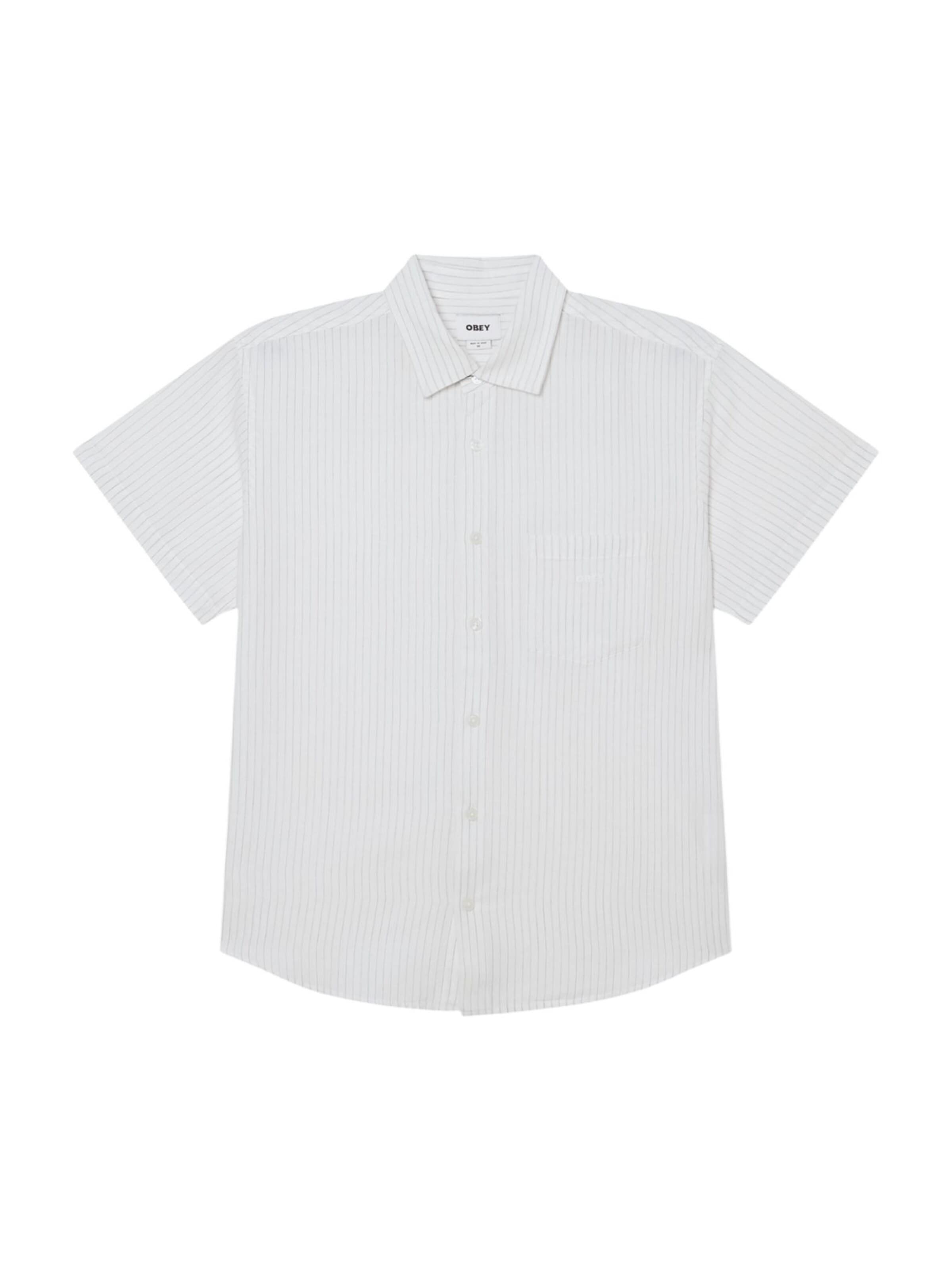 T-Shirt Obey en blanc : devant
