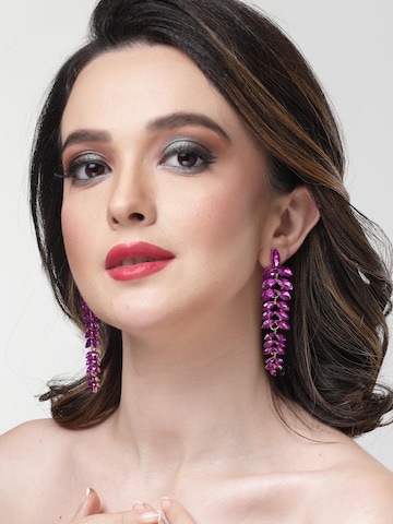 AVANT-GARDE PARIS - Pendientes 'Heidima' en lila