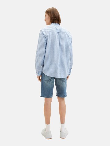 TOM TAILOR DENIM Regular Shorts in Blau