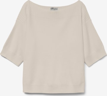 VERO MODA Pullover 'Jemma' in Weiß: Vorderseite
