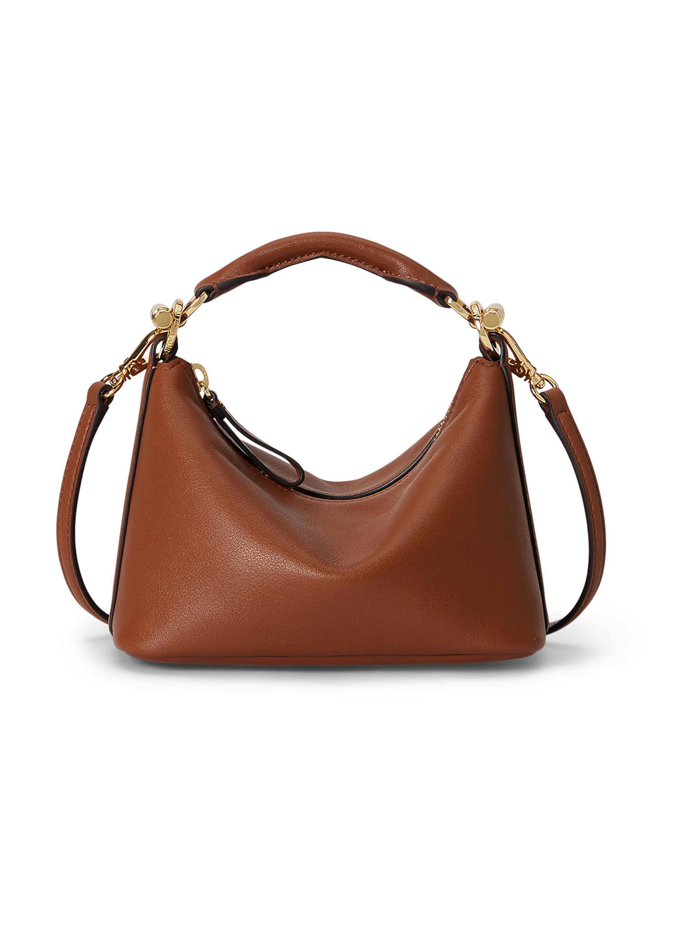 Lauren Ralph Lauren Τσάντα χειρός σε καφέ: μπροστά