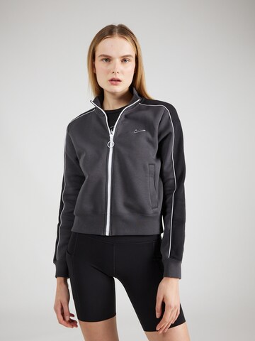 Nike Sportswear Sweatjacke in Grau: predná strana