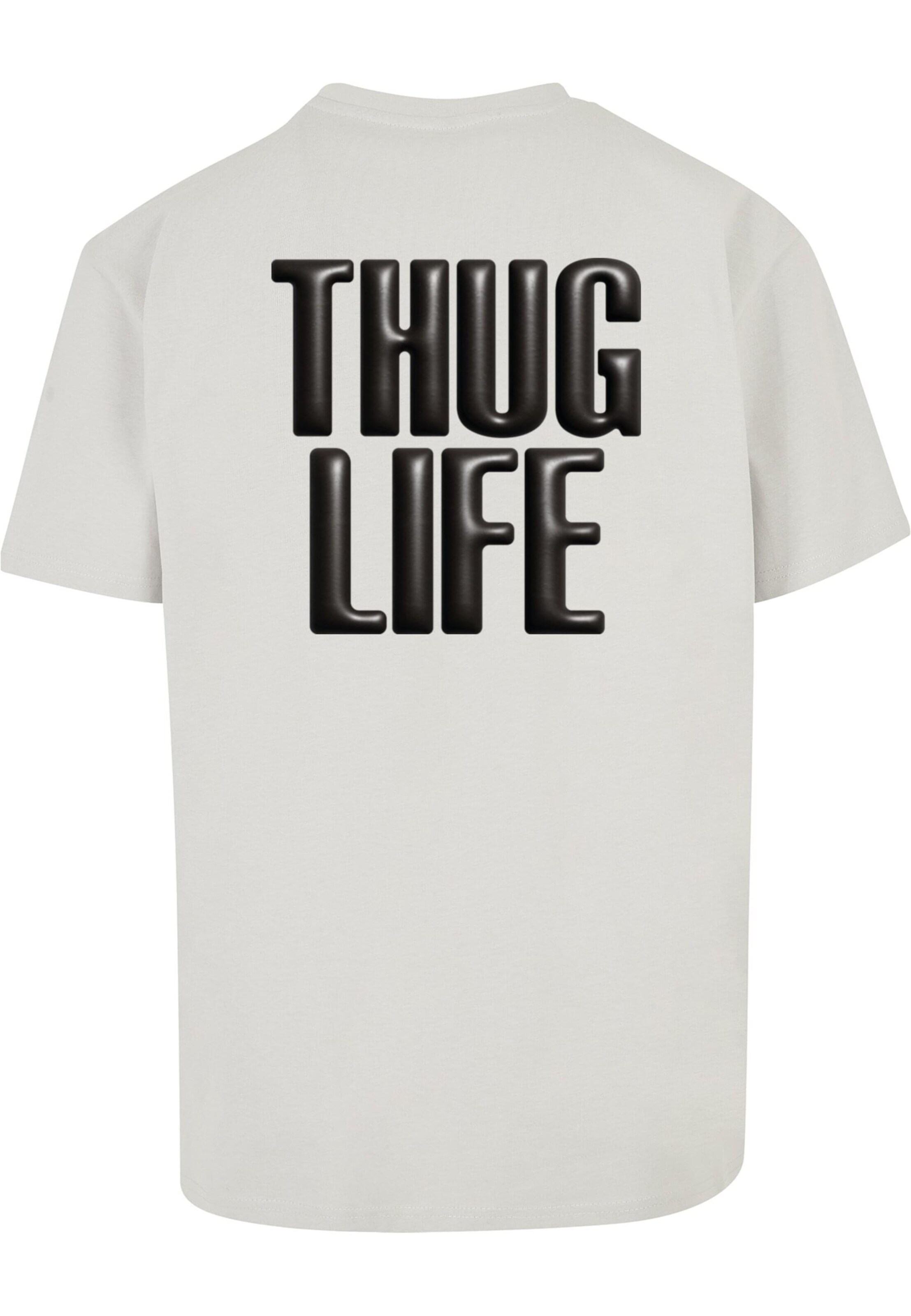 Maglietta 'Leather' di Thug Life in grigio