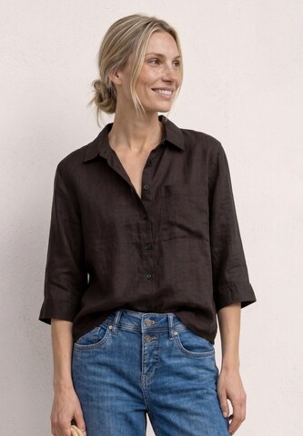 STREET ONE Bluse in Braun: Vorderseite