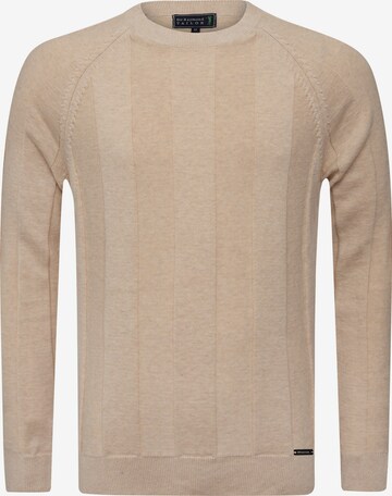 Pullover 'London' di Sir Raymond Tailor in beige: frontale