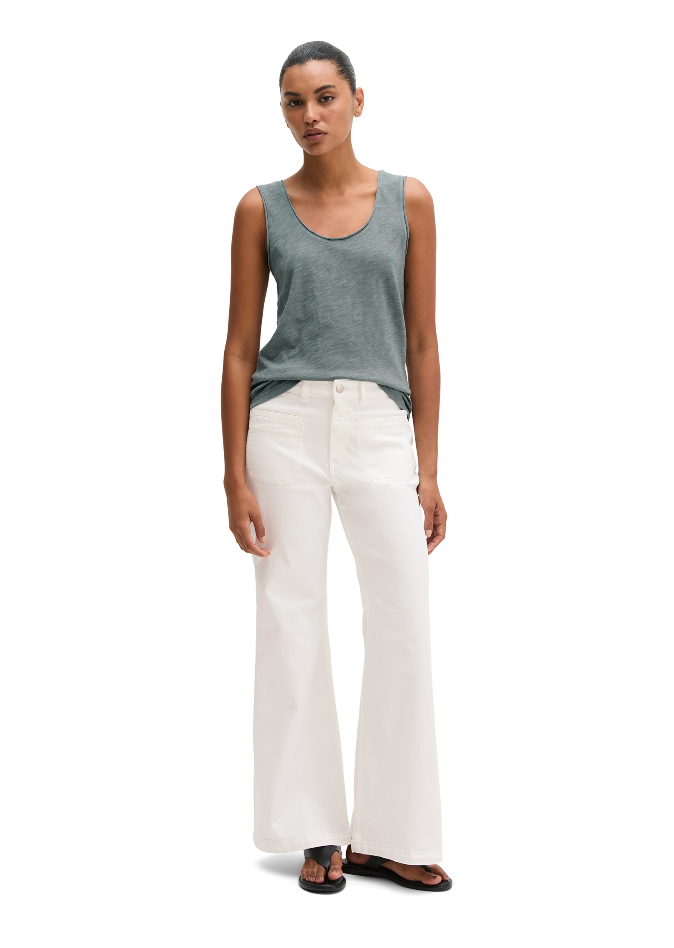 Marc O'Polo Top in Grau