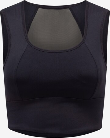 Born Living Yoga Sports Top 'Alisha' in Black: front