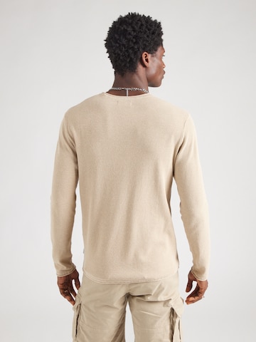 JACK & JONES Свитер 'JJShawn' в Бежевый