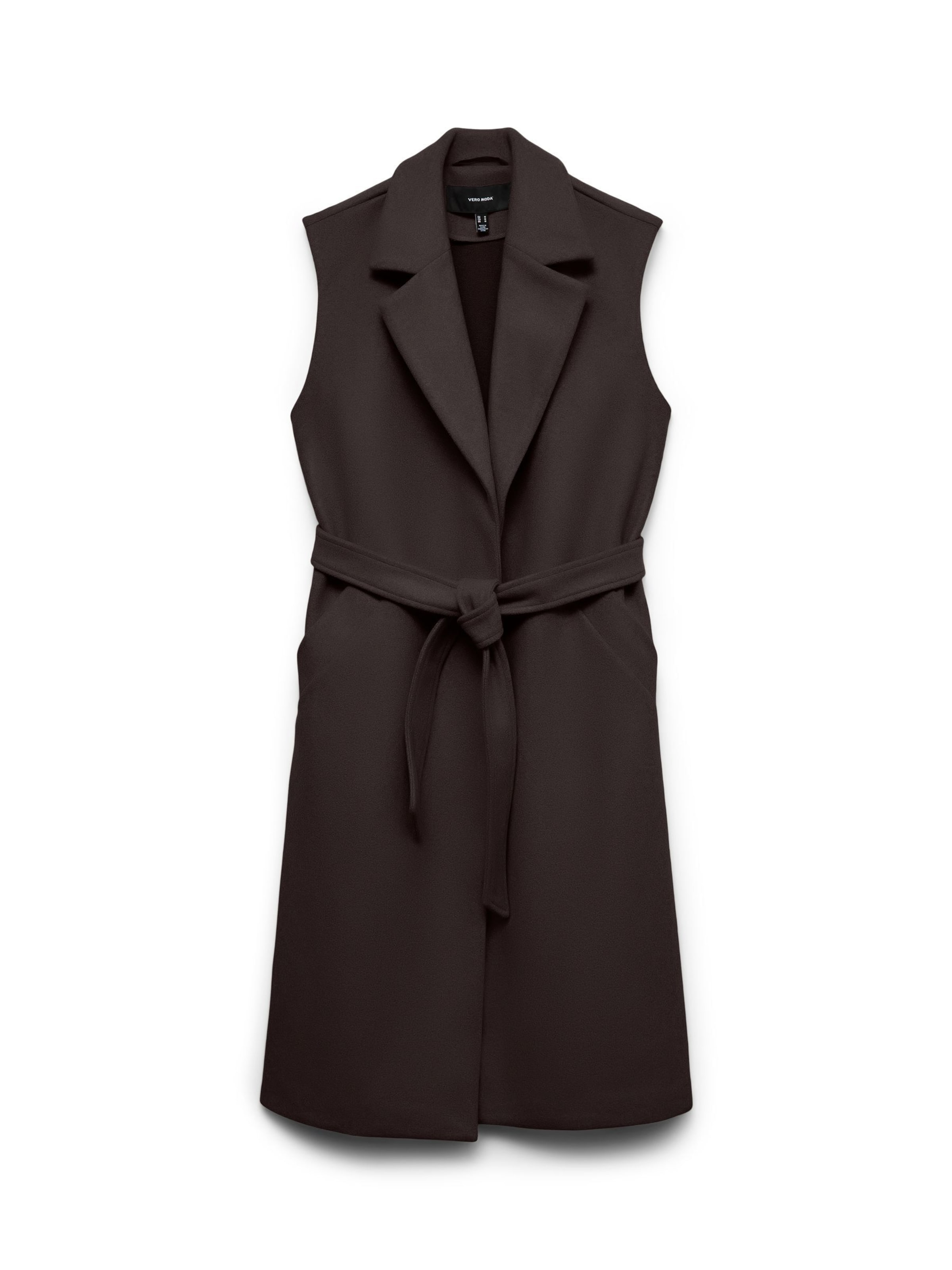 VERO MODA Bodywarmer 'VMFortuneaya' in Bruin: voorkant