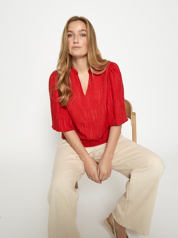 Peppercorn Top 'Gaby' in Orange