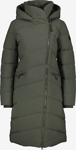 alife & kickin Vinterjakke 'NimaAK' i grøn: forside