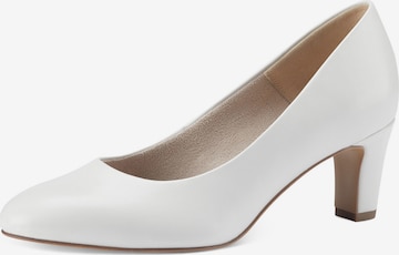 TAMARIS Официални дамски обувки в бяло: отпред