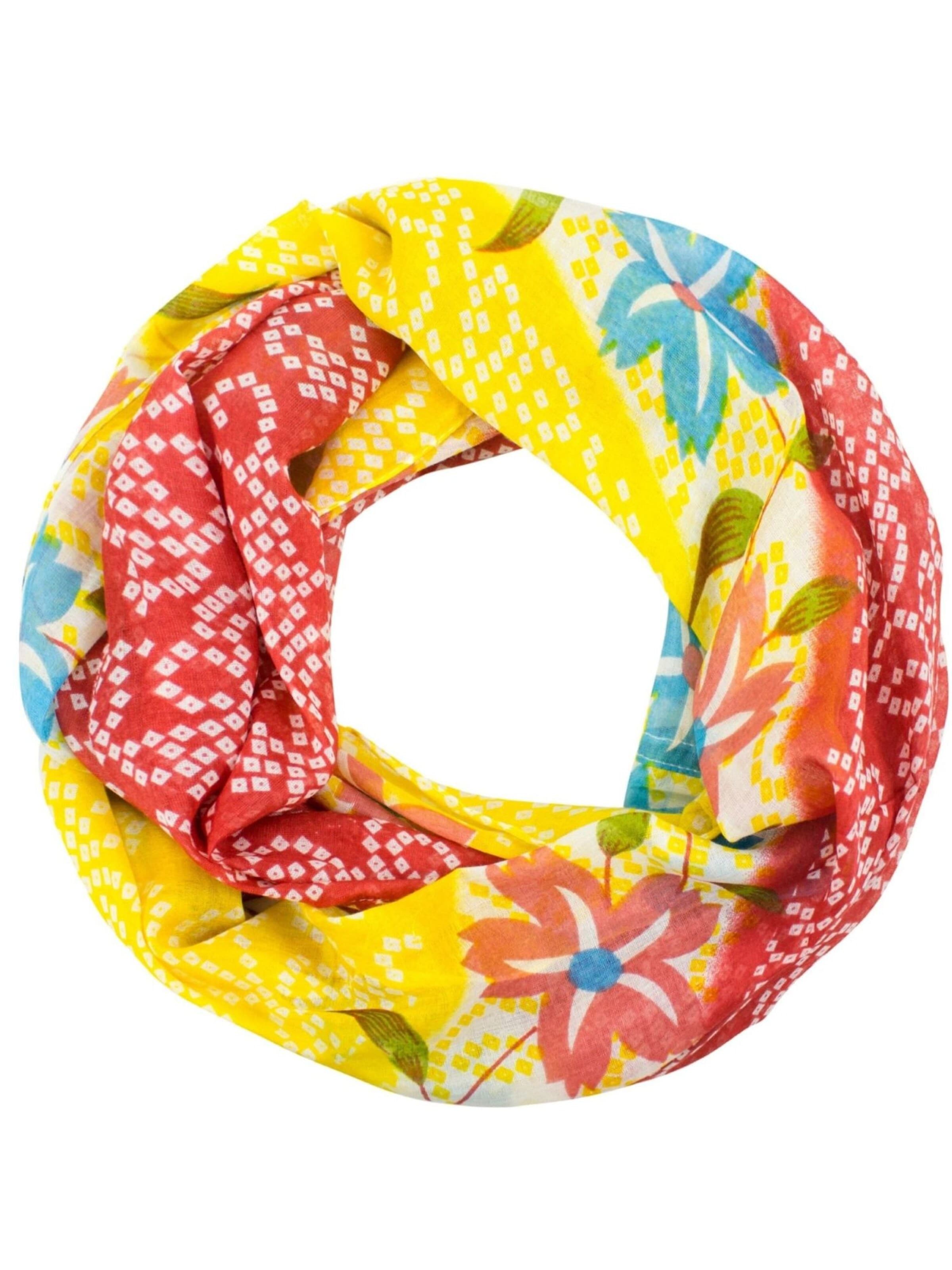 Sunsa Tube Scarf 'Sunsa' in Red: front
