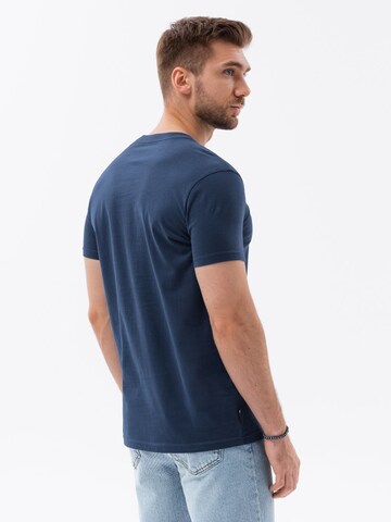 Ombre Shirt 'S1735' in Blauw
