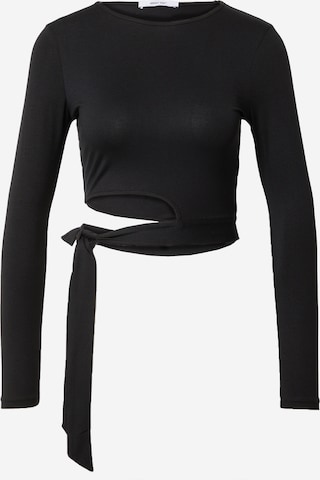 ABOUT YOU Shirt 'Erin' in Black: front