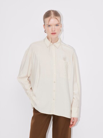 LeGer by Lena Gercke Blouse 'Mariella' in Beige: voorkant