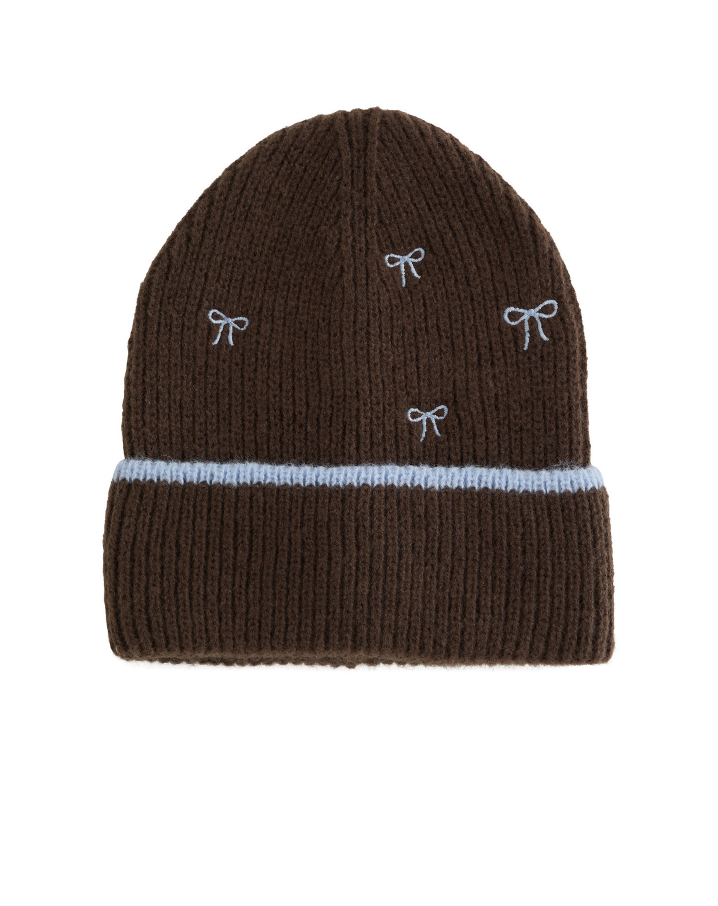 WE Fashion - Gorra en marrón: frente