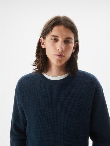 Pull&Bear Sweatshirt in Blau