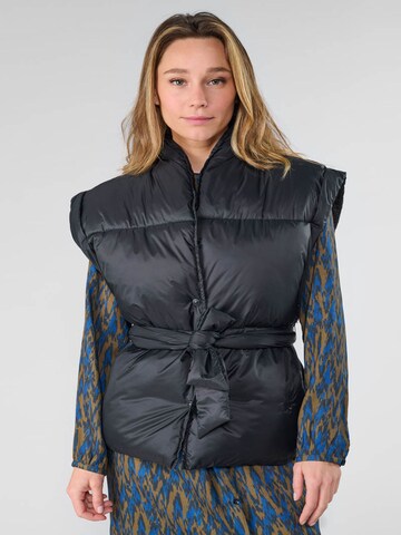 Gilet 'Kiko' Le Temps Des Cerises en noir : devant