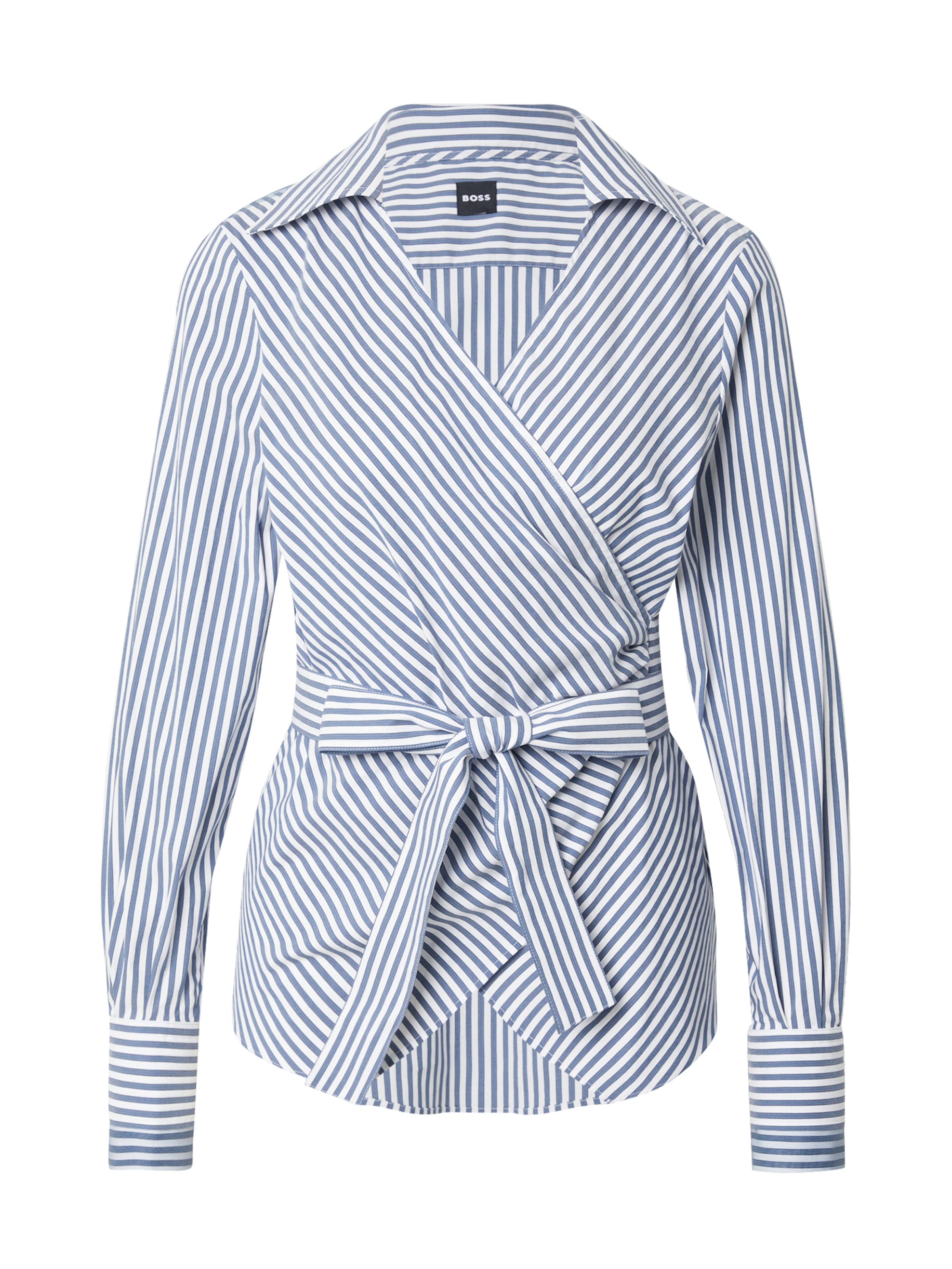 BOSS Blouse 'Bekania' in Blue: front