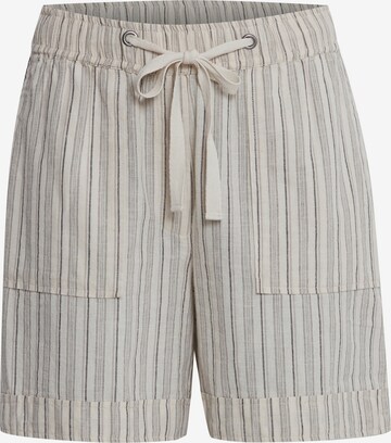 Fransa Pants in Beige: front