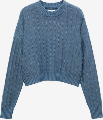 Pull-over MANGO TEEN en bleu : devant