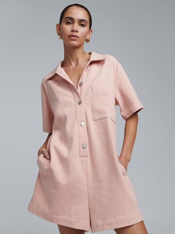 Tuta jumpsuit 'Sandra' di St MRLO in rosa: frontale