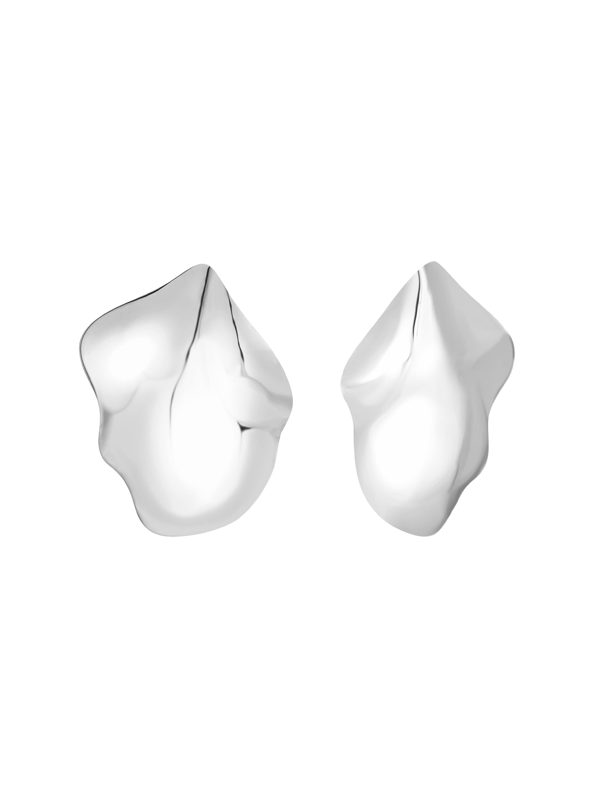 Breil Earrings 'Poetic' in Silver: front