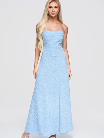 Ombre Jurk in Blauw: voorkant