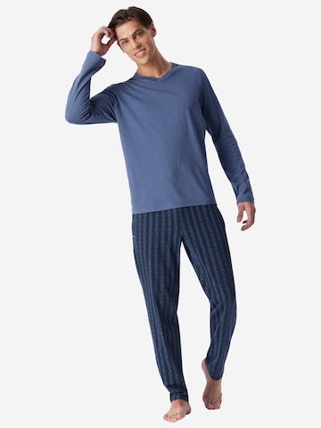T-Shirt ' Mix Relax ' SCHIESSER en bleu