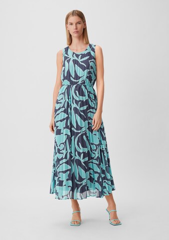 Robe COMMA en bleu : devant