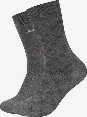 JOOP! Socken 'Essentials' in Grau: Vorderseite