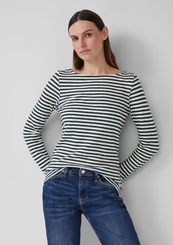 T-shirt s.Oliver en vert : devant
