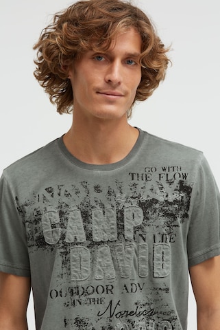 CAMP DAVID Shirt in Grey