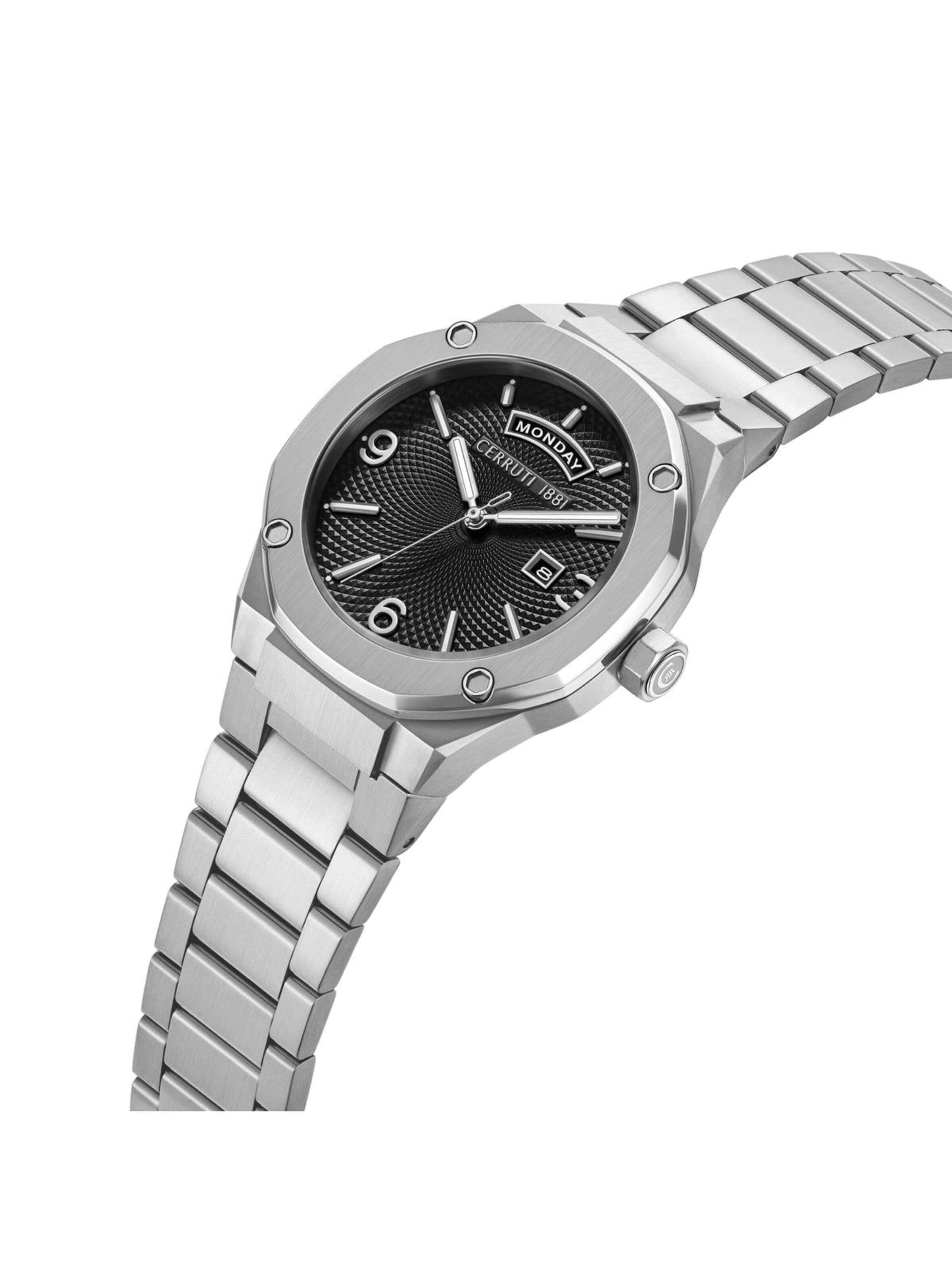 CERRUTI 1881 Analoguhr‌‌‌‌‌‌‌ in Schwarz