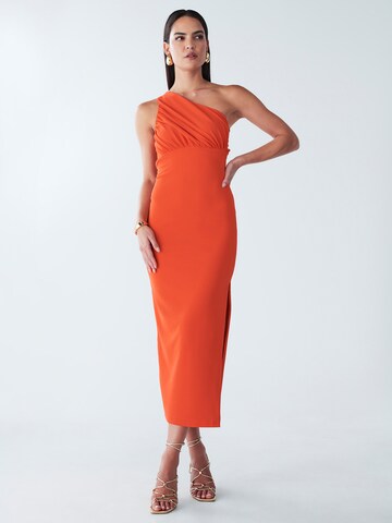 BWLDR Cocktailkleid in Orange