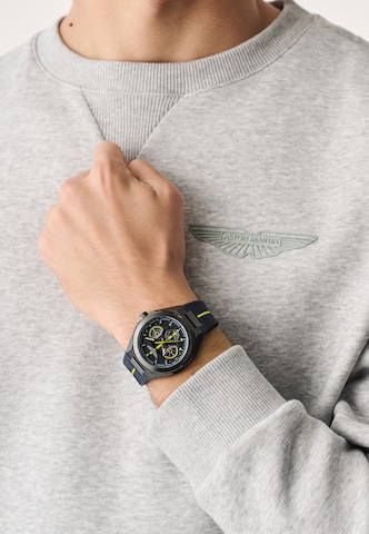 Aston Martin Analoog horloge ' TKS W ' in Blauw: voorkant