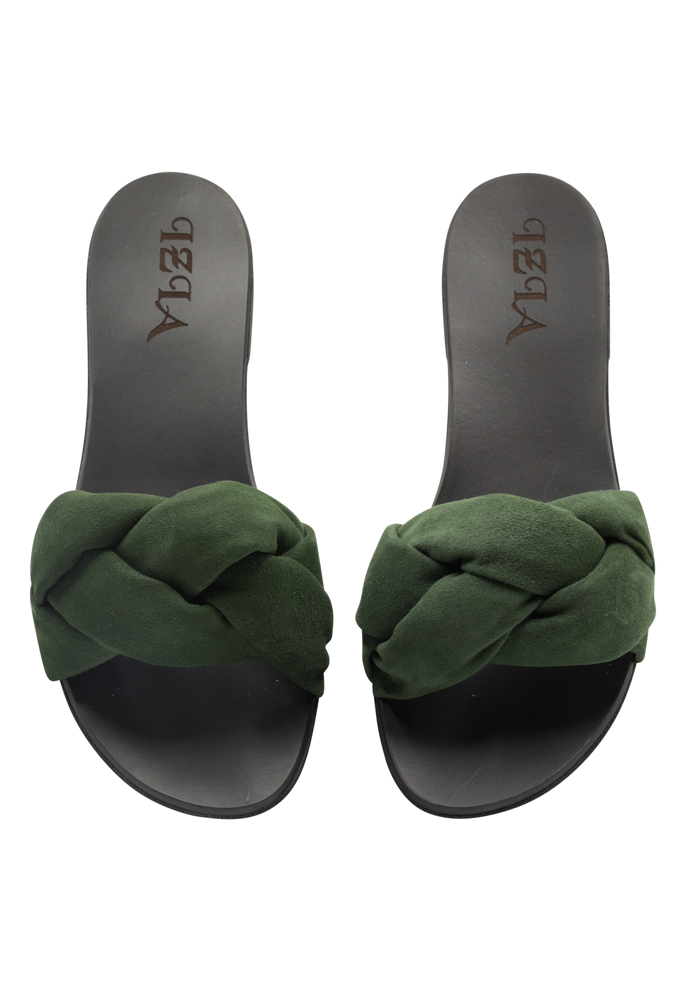 Sandales IZIA en vert