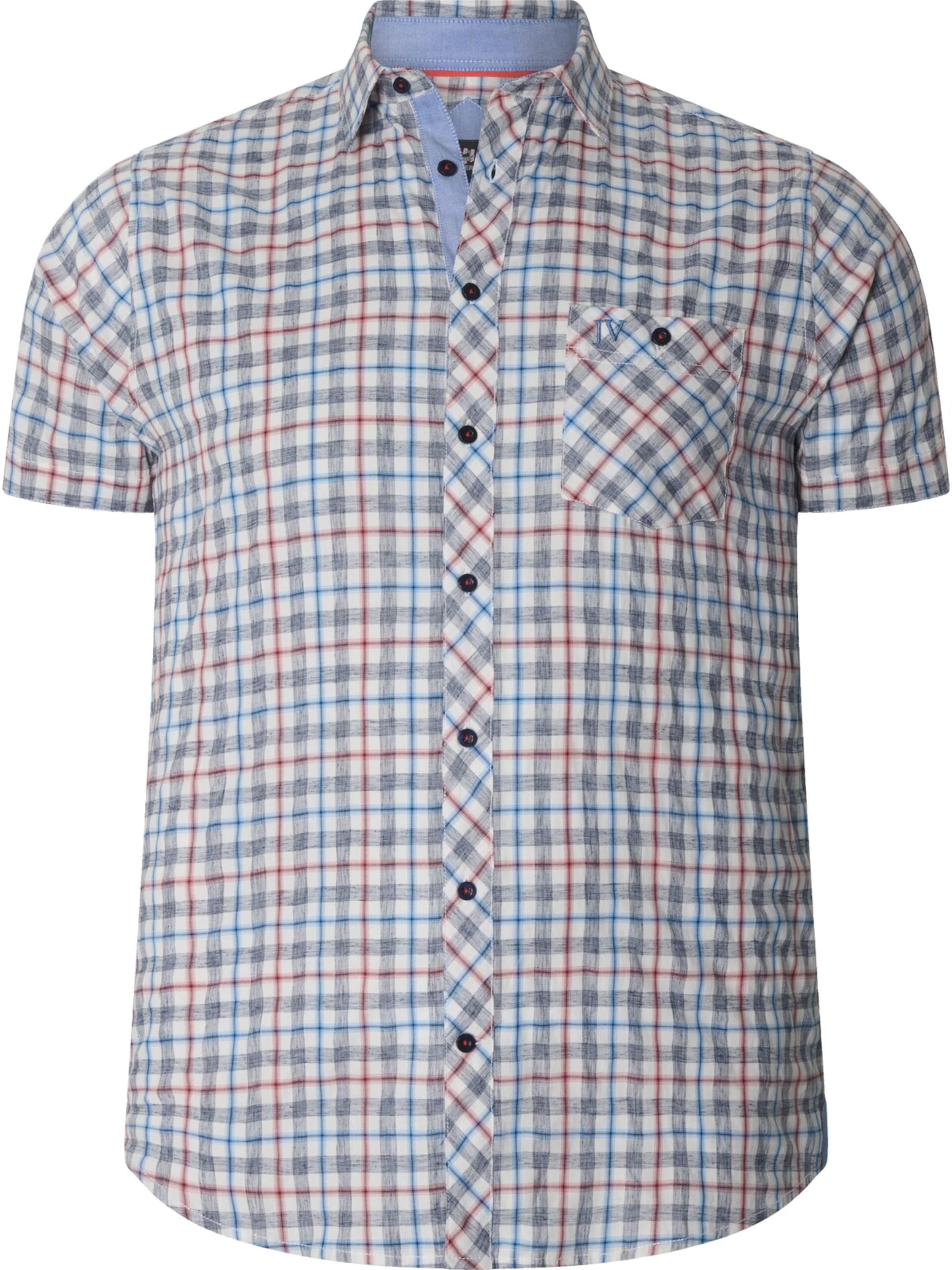 Jan Vanderstorm Comfort Fit Hemd 'Bendiks' in Blau: Vorderseite