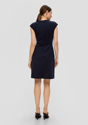 s.Oliver BLACK LABEL Kokerjurk in Blauw