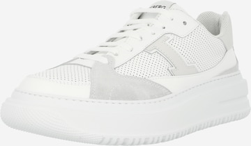 ICEBERG Platform trainers 'COOK' in White: front